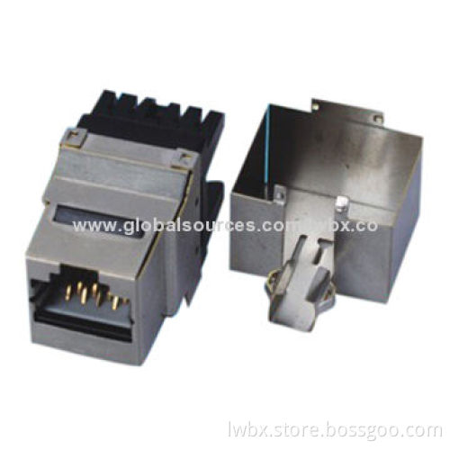 CAT6 STP Keystone Jack Tooless